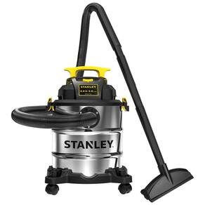 Aspirador de Pó Seco e Úmido 22L, 4CV de Potência com Extensores, 110v, STANLEY SL18116, Prateado