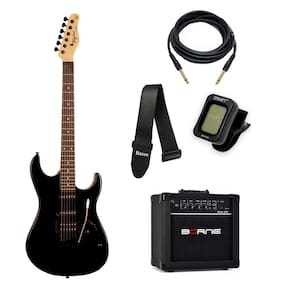 Kit Guitarra Stratocaster Tagima TG510 Black + Acessórios