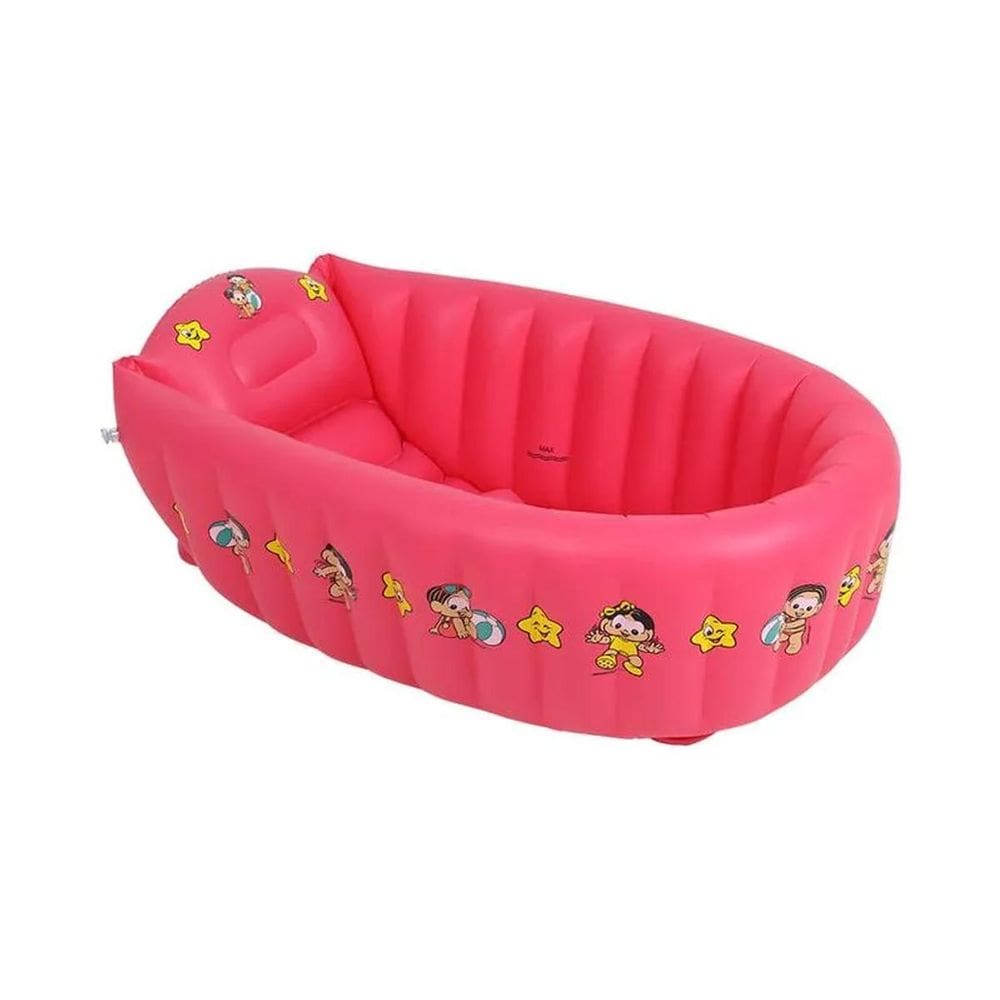 Banheira Turma Da Mônica Baby 91Cm X 29Cm Rosa 95810 Belfix