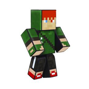 Boneco 25cm Robin Hood Minecraft - Algazarra