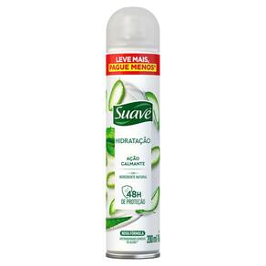 Desodorante Suave Hidratação Aerossol Antitranspirante 48h 200ml