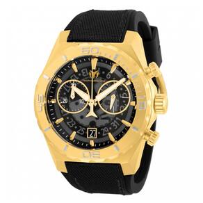 Relógio Masculino TechnoMarine Reef Shark com Movimento Suíço Ronda Z50, 48mm, Preto ZGTM519008