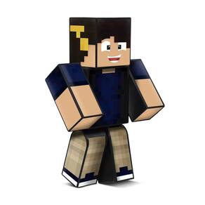 Boneco Minecraft Marcelo Drv Streamer 25Cm - Algazarra