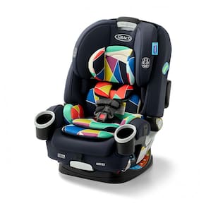 Cadeira de Carro Graco 4Ever DLX 4 em 1, de Bebê a Criança, com 10 Anos de Uso, Assento de Carro para Trás, Assento de Carro para Frente,