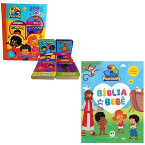 3 Palavrinhas - Biblia Do Bebê E Mini Livrinhos - C Cultural