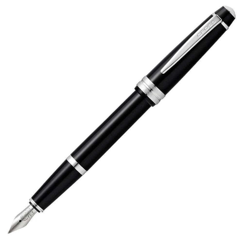 Caneta Tinteiro Cross Bailey Light Preto C/Cromado