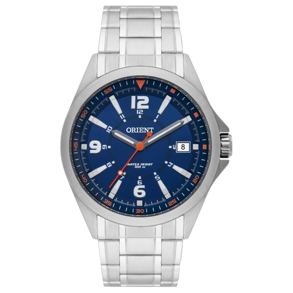 Relógio Orient Masculino Prata Mbss1270 D2sx