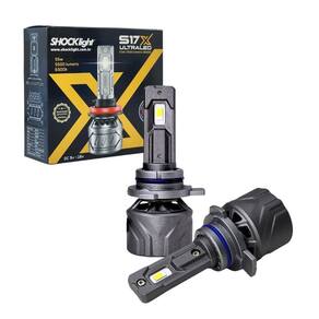 Lampada Led Farol Ultraled Shocklight S17X Hir2 9012 6500K