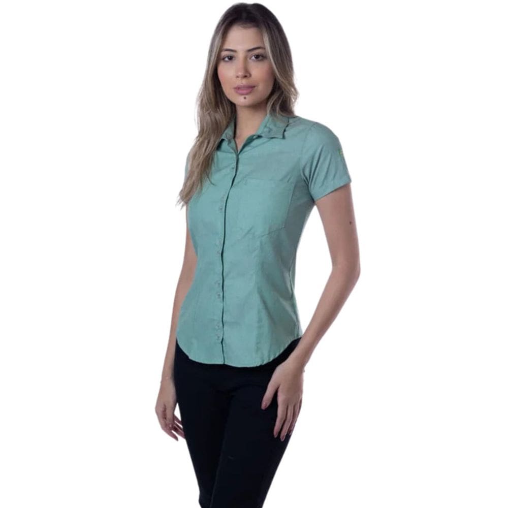 Camisete Unioffice Manga Curta Verde