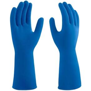 Luva proteção Látex Azul PRO S 137 Mucambo CA 4429