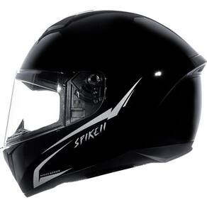 Capacete Para Motociclista Spike II NKD Preto Brilhante Peels