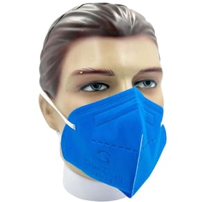 Respirador PFF2 Sem Válvula Azul SUPER SAFETY CA 44241