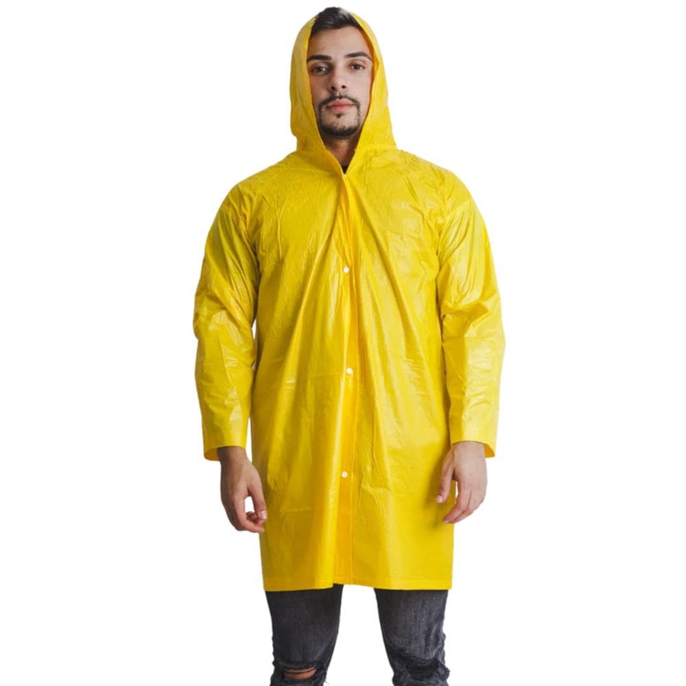 Capa de Chuva PVC Pop Amarelo Maicol CA 28191