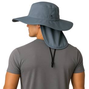 Chapéu Pescador Camping Australiano Proteção Nuca Pescoço Uv Bh Seg