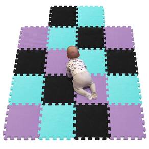 Puzzle Play Mats YIMINYUER 18 azulejos de 30 cm x 30 cm x 1 cm de espuma EVA