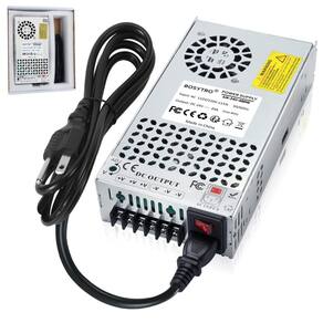 Fonte de alimentação BOSTRO 24V 20A 480W DC com cabo de alimentação