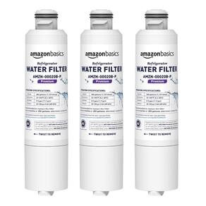 Cartucho de filtro de água Amazon Basics Samsung DA29-00020B x3