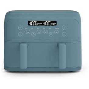 Air Fryer 3,7L com Revestimento Cerâmico Antiaderente e Cesta Dupla, 110V 1200W, Bella TriZone, Azul Surf
