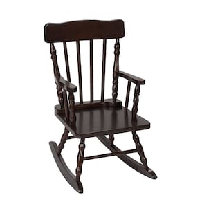 Cadeira de balanço infantil Gift Mark Classic Wooden Black