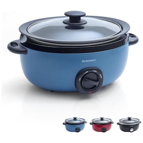 Panela Elétrica Antiaderente 3,2L com Aquecimento Uniforme para Cozinhar com Praticidade e 3 Níveis de Temperatura, 110V 163W, Eamoment,