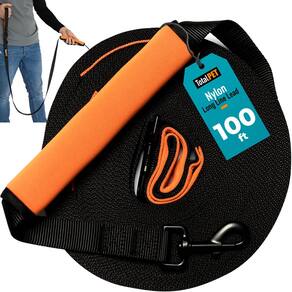 Coleira para cães Long Line Total Pet 30m Nylon Heavy Duty