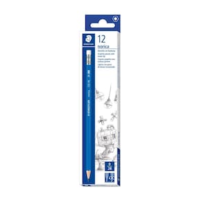 Lápis Staedtler Norica HB 2mm Lead com borracha
