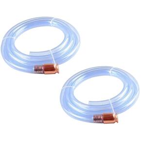 Mangueira de sifão de gás, pacote com 2 sifões agitadores de 3/4" para gasolina/combustível/água