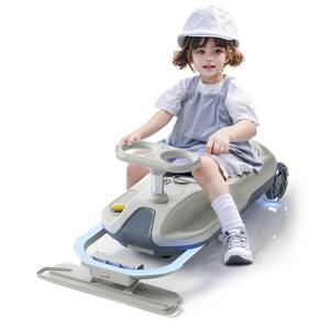 Carro elétrico Go Kart Picibi Kids Clean Car com função de limpeza