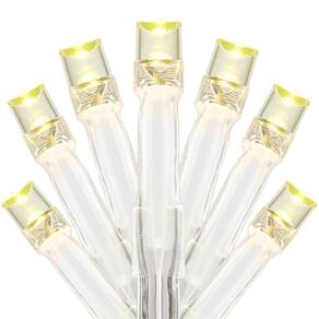 Luzes de corda LED YULETIME 100 pés 300 brancas quentes 5 mm 29 V