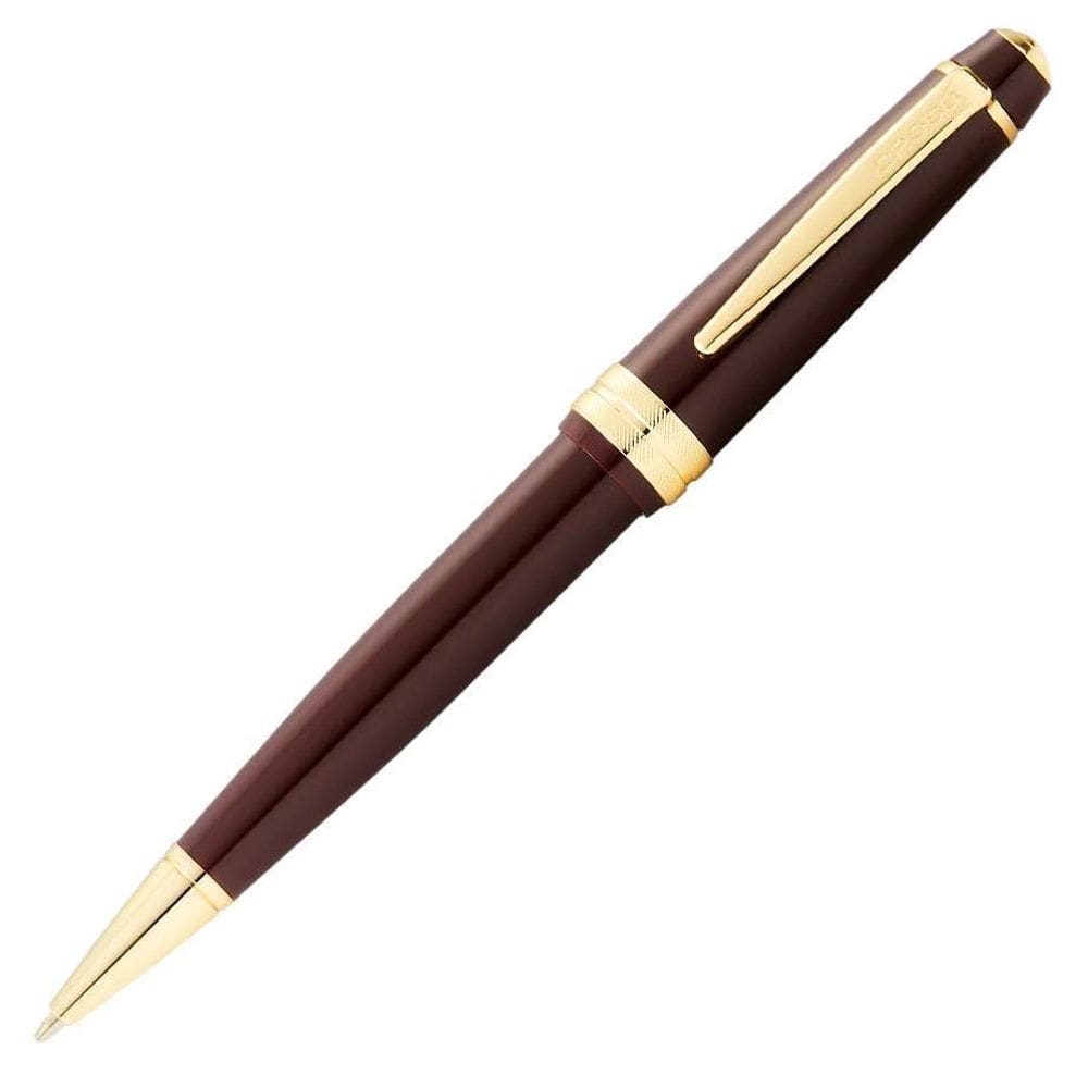 Caneta Esferográfica Cross Bailey Light Bordô C/Dourado