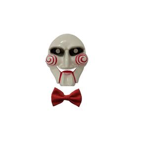Fantasia Mascara E Gravata Boneco Jogos Mortais Halloween