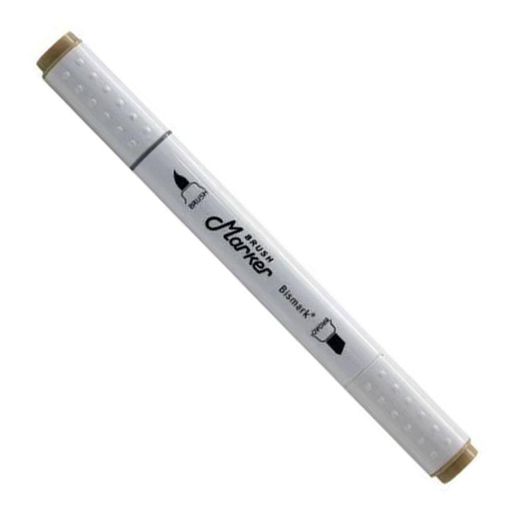Marcador Brush Marker 2 Pontas Amarelo Ochre 101 Bismark