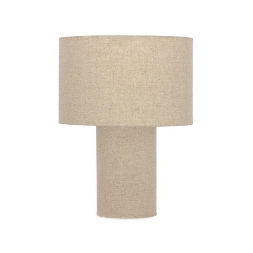 Abajur Luminária Revestimento Em Linho 19350 48X36Cm Mart