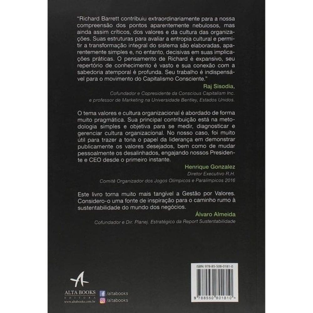 A Organização Dirigida Por Valores