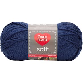Fio Red Heart Soft Royal Blue E728-9851 100% acrílico