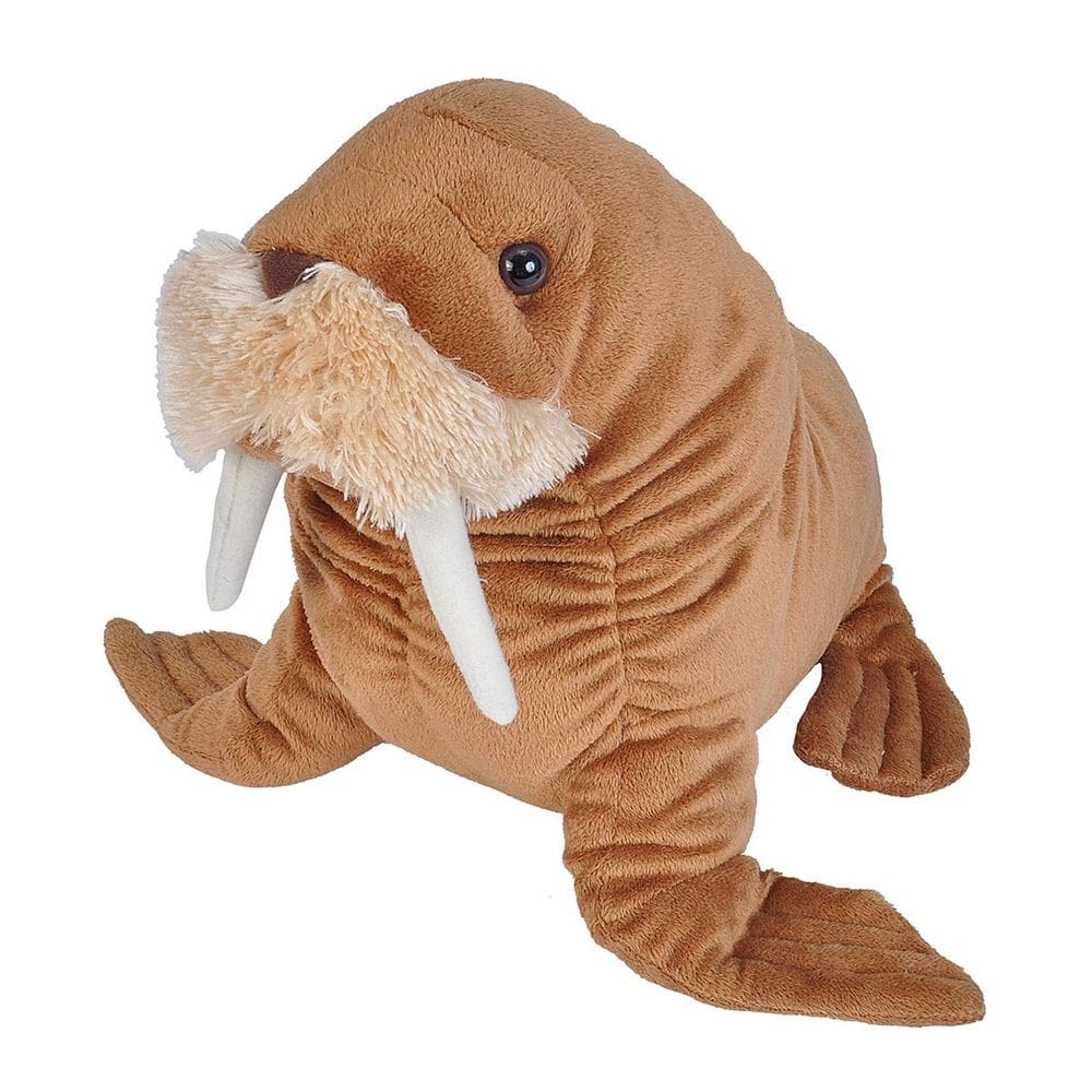 Brinquedo de pelúcia Wild Republic Walrus Cuddlekins para crianças de 30 cm