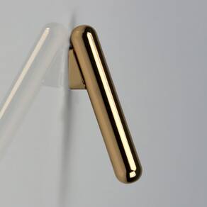 Puxador Valvet Ponto Gold Brilhante Zen Design
