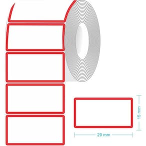 Etiqueta Para Preço Tr-3 29X15Mm C/1330 Etiquetas - Grespan