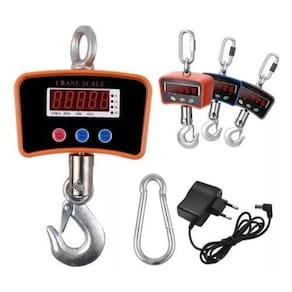 Balança Digital Insdutrial Gancho 1000kg Suspensa Com Bateria Interna