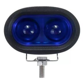 Farol Blue Led Spot 20w Auxiliar Linha Pesada Nr11 Segurança