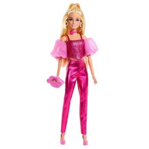 Barbie Deluxe Style Loira e Conjunto Rosa Metálico - Mattel