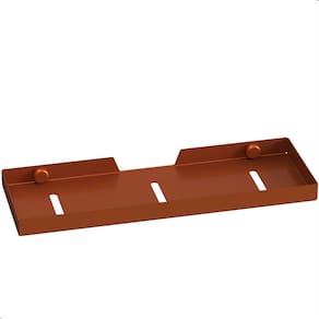 Porta Shampoo De Banheiro Suporte Parede Rose Gold FS Plus