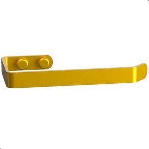 Porta Papel Higiênico De Parede Banheiro Dourado FS Plus