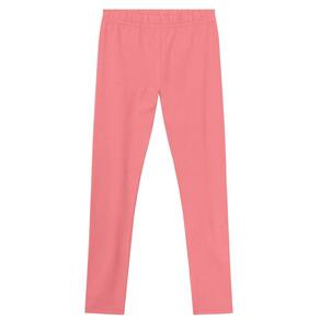 Calça Legging Infantil Menina Em Cotton Rosa Brandili