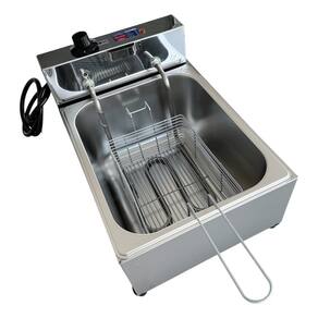 Fritadeira Industrial Elétrica Cuba 7l Inox Profissional