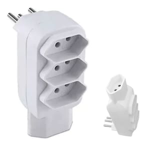 Bejamim Adaptador de Tomadas 4 Saídas Interruptor 3 pinos