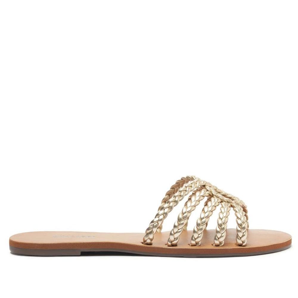 Chinelo Slide Feminino Anacapri Tiras Trançadas C300140424