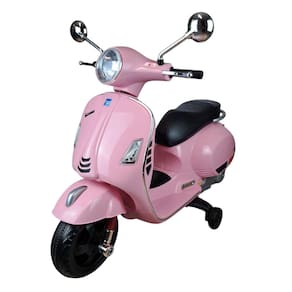 Mini Moto Elétrica Rosa 12V Primavera - Vespa Mn24131B