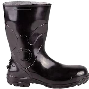 Bota de PVC Cano Curto Bico Aço Palmilha Aço Bracol CA 37749