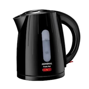 Chaleira Elétrica Mondial Ce-07 Pratic Hot Preta 127v 1l